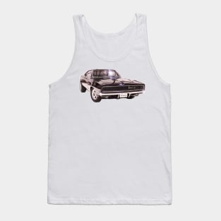 Muscle car 1968 Dodge Charger Tank Top